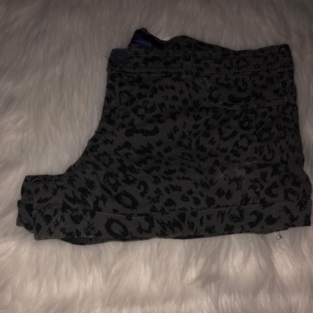 Miley Cyrus leopard shorts *new without tags*
